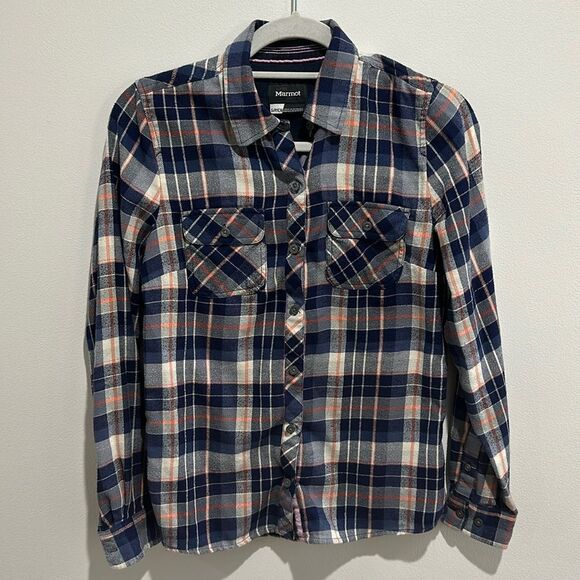Marmot Tops - Marmot purple Flannel. Size small